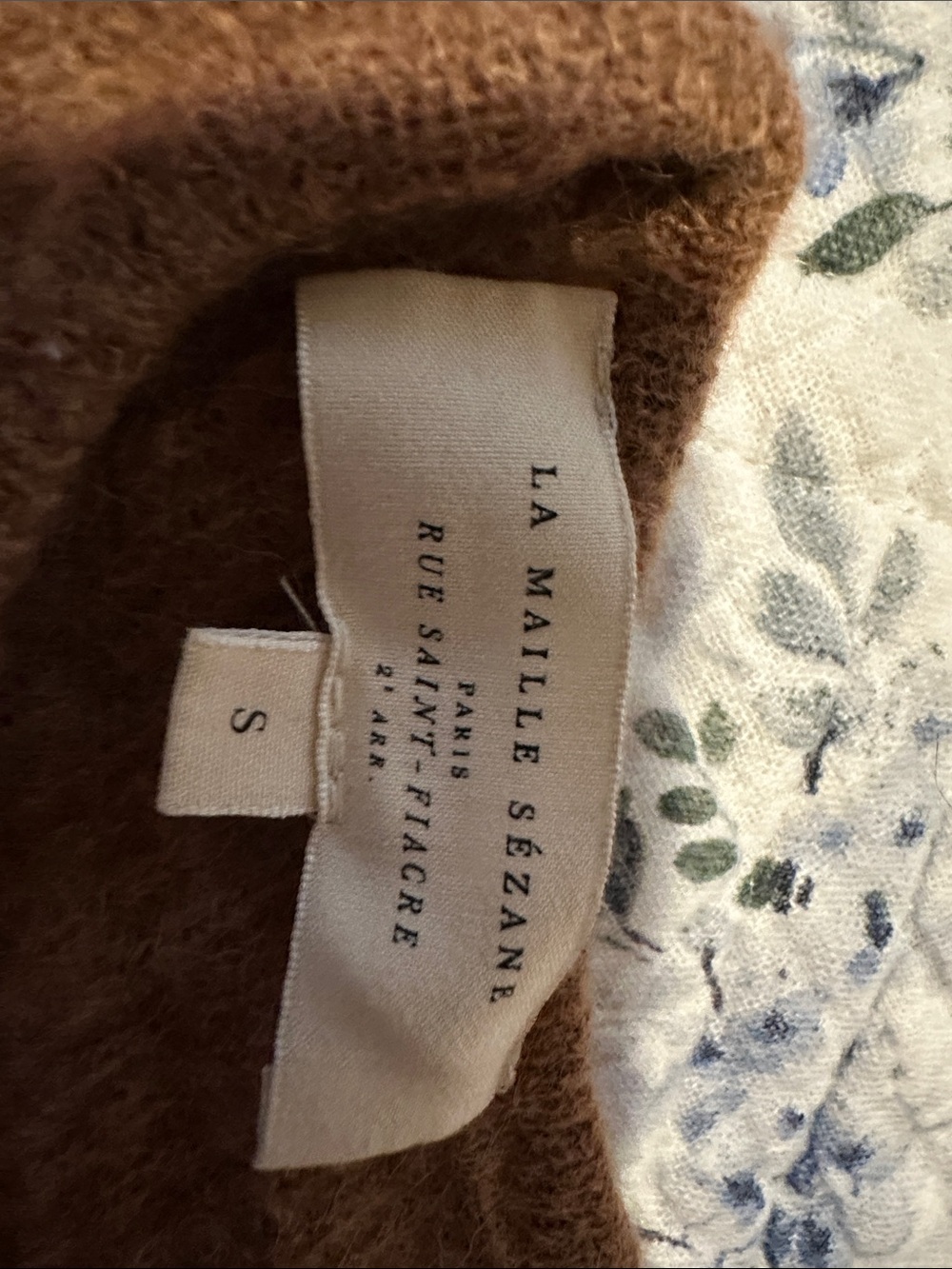 Sezane Gaspard Jumper Camel - Picture 2 of 4
